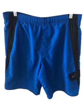 Sz S Nike Mens Swim Trunks Vintage Style Cargo Y2K Aesthetic Swoosh Logo Lined